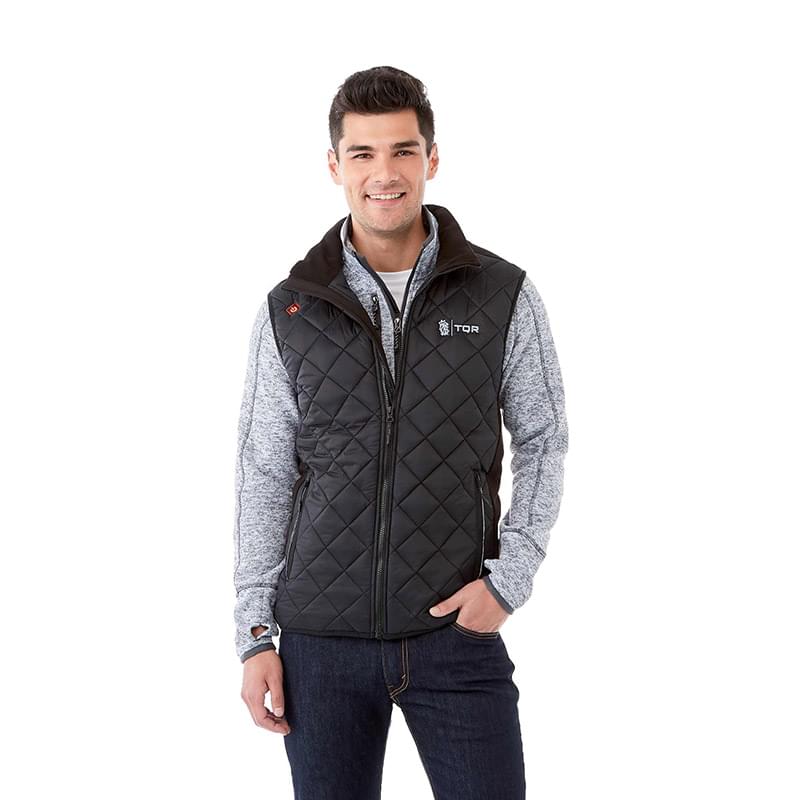 Menâ€™s SHEFFORD Heat Panel Vest w/ Power Bank