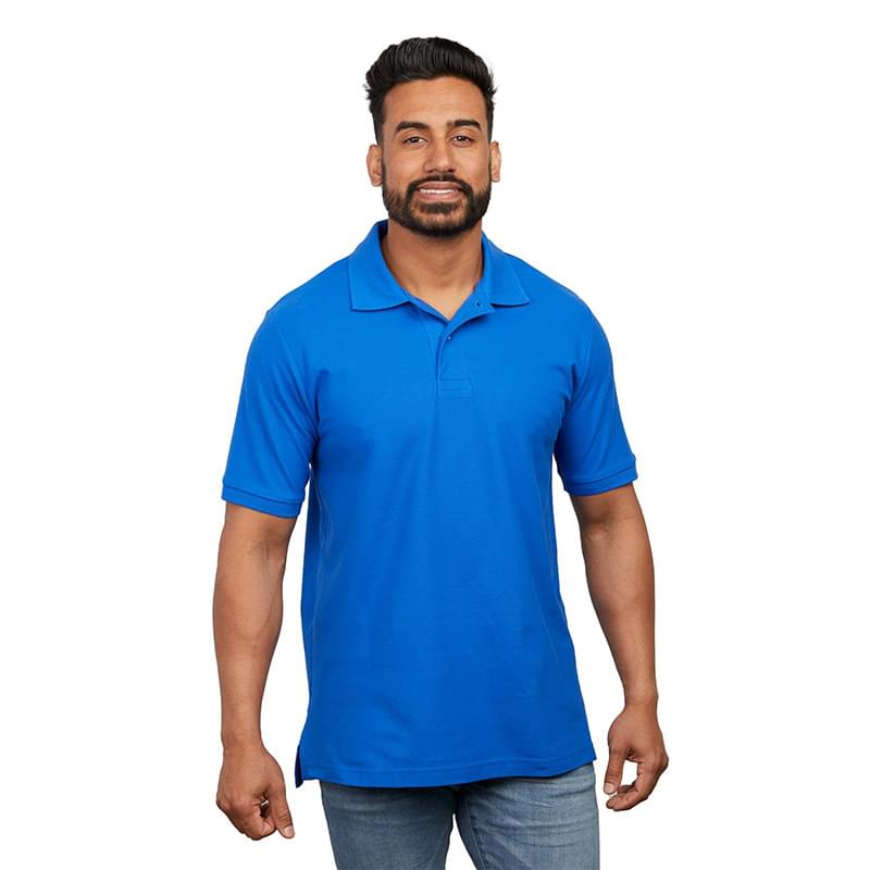 PALO Short Sleeve 100% Cotton Pique Polo - Men&#39;s