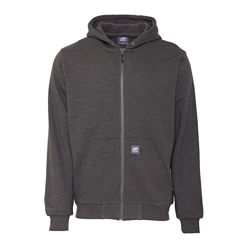 Berne Heritage Grid Fleece-Lined Zip Sweatshirt - Men&#39;s
