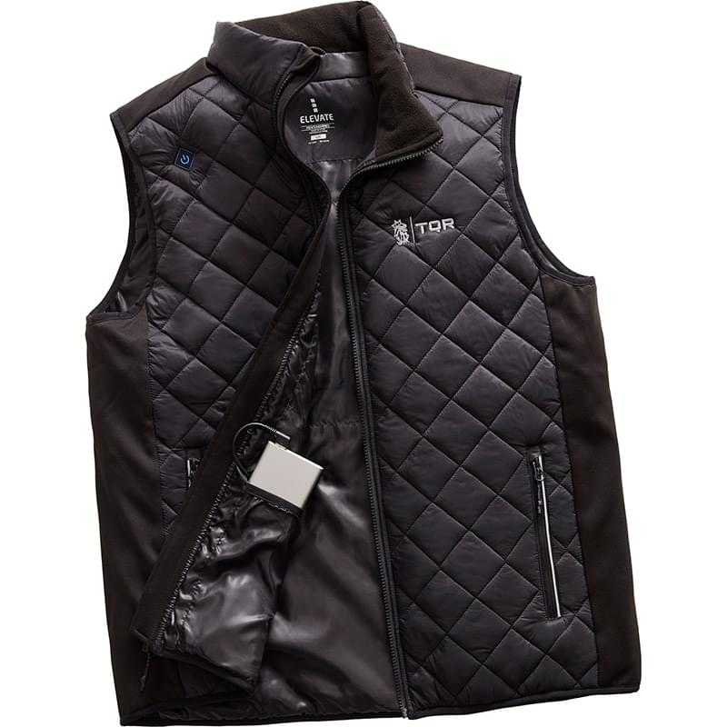 Men’s SHEFFORD Heat Panel Vest w/ 6000mAh Power Bank Men’s SHEFFORD Heat Panel Vest w/ 6000mAh Power Bank