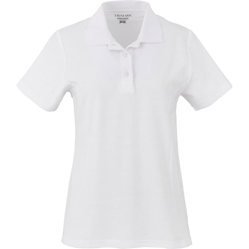 PALO Short Sleeve 100% Cotton Pique Polo - Women&#39;s