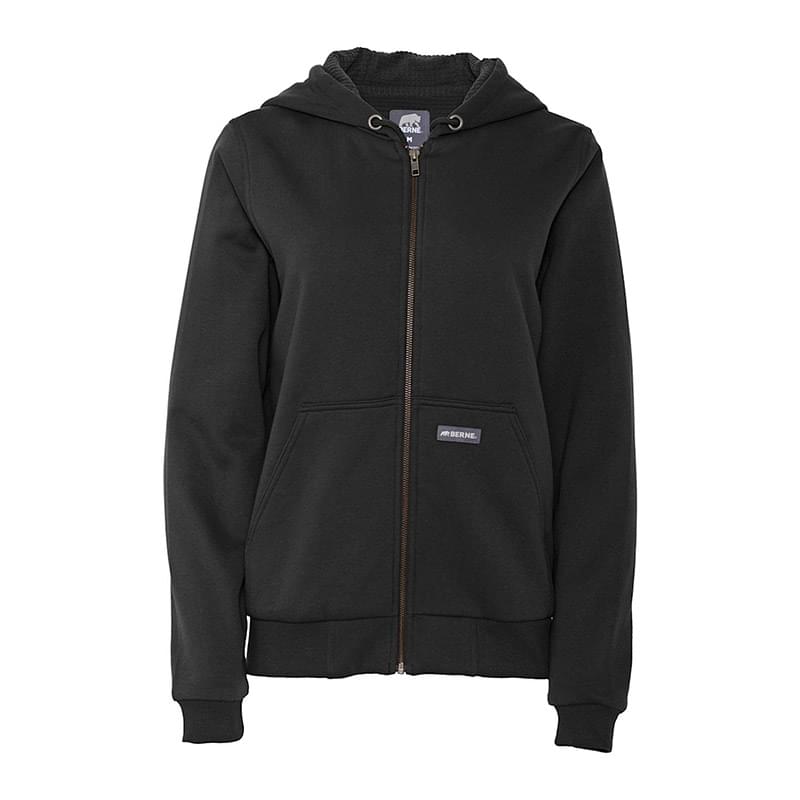 Berne Heritage Grid Fleece-Lined Zip Sweatshirt - Women&#39;s