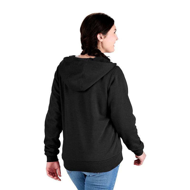Berne Heritage Grid Fleece-Lined Zip Sweatshirt - Women&#39;s