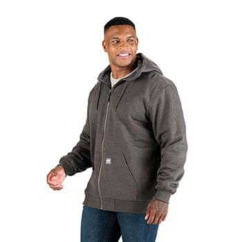 Berne Heritage Grid Fleece-Lined Zip Sweatshirt - Men&#39;s