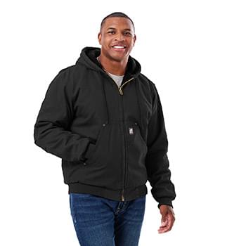Berne Heartland Washed Duck Hooded Work Jacket