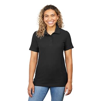 PALO Short Sleeve 100% Cotton Pique Polo - Women&#39;s