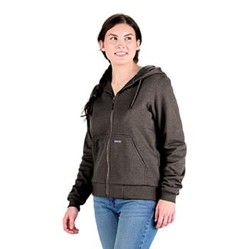 Berne Heritage Grid Fleece-Lined Zip Sweatshirt - Women&#39;s